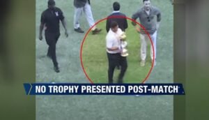 Video: Pak Minister Storms Out After India’s Boycott, Takes Asia Cup Trophy
